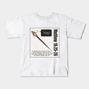 Matthew 10:25-26 Kids T-Shirt